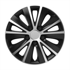 WHEEL COVERS Rapide silver&black  16 cbx