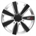 WHEEL COVERS Gtx carbon  black&silver 15 cbx