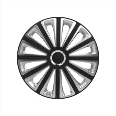 WHEEL COVERS Trend RC black&silver 15 cbx