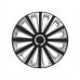 WHEEL COVERS Trend RC black&silver 15 cbx