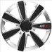 WHEEL COVERS Gtx carbon black&silver 15  cbx