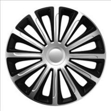 WHEEL COVERS Trend silver&black 15 cbx