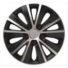 WHEEL COVERS Rapide silver&black 15 cbx