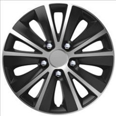 WHEEL COVERS Rapide NC silver&black 14 cbx