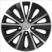 WHEEL COVERS Rapide NC silver&black 14 cbx