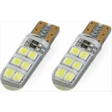 ΛΑΜ. LED ΑΠΛΗ T10 12v ΛΕΥΚ. ΜΠΛΕ. ΚΟΚΙΝΟ