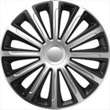 WHEEL COVERS TREND silver&black 13 cbx