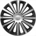 WHEEL COVERS TREND silver&black 13 cbx